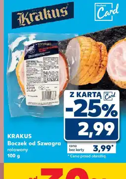 Kaufland Boczek od Szwagra Krakus oferta