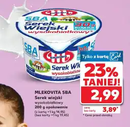 Kaufland Serek wiejski Mlekovita SBA oferta