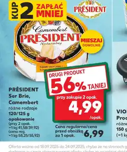 Kaufland Ser President Brie, Camembert oferta