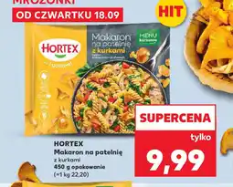 Kaufland Hortex Makaron na patelnię z kurkami oferta