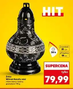 Kaufland Znicz Witraż Karafa mini oferta