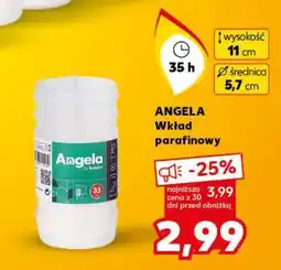 Kaufland ANGELA Wkład parafinowy oferta