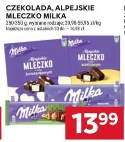 Stokrotka Market Czekolada, Alpejskie Mleczko MILKA oferta