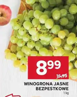 Stokrotka Market Winogrona jasne bezpestkowe oferta