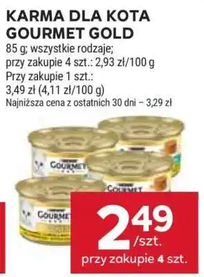Stokrotka Market Karma dla kota GOURMET GOLD oferta