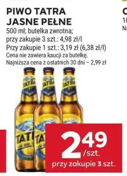 Stokrotka Market Piwo Tatra Jasne Pełne oferta
