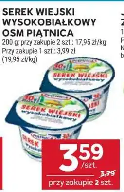 Stokrotka Market Serek wiejski wysokobiałkowy OSM Piątnica oferta
