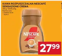 Stokrotka Market Kawa rozpuszczalna NESCAFÉ SENSAZIONE CREMA oferta