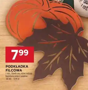 Stokrotka Market PODKŁADKA FILCOWA oferta