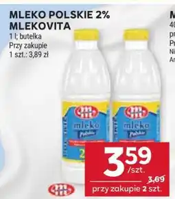 Stokrotka Market Mleko Polskie 2% Mlekovita oferta