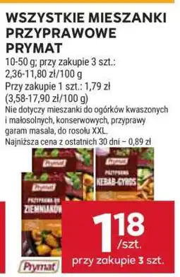 Stokrotka Market Wszystkie mieszanki przyprawowe Prymat oferta