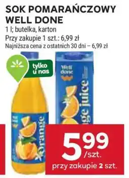 Stokrotka Market Sok pomarańczowy Well Done oferta