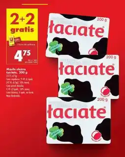Biedronka Masło ekstra Łaciate 200 g oferta