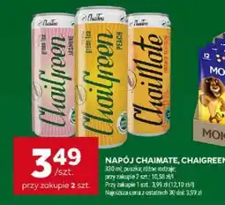 Stokrotka Market Napój Chaimate, Chaigreen oferta