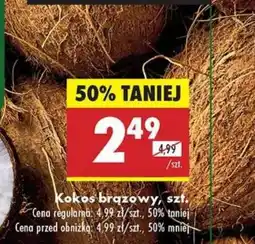 Biedronka Kokos brązowy, szt oferta