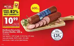 Biedronka Kiełbasa Żywiecka Kraina Wędlin 600 g oferta