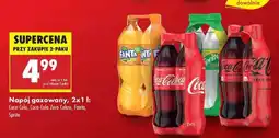 Biedronka Napój gazowany, 2x1 l oferta