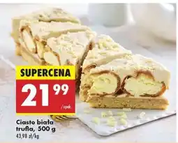Biedronka Ciasto biała trufla, 500 g oferta