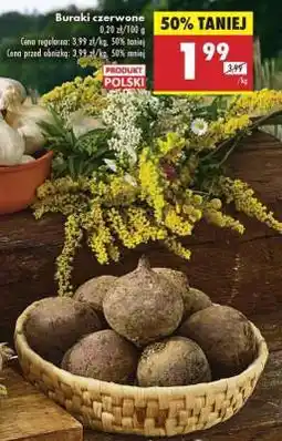 Biedronka Buraki czerwone oferta