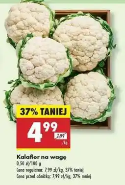 Biedronka Kalafior na wagę oferta