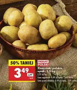 Biedronka Ziemniaki polskie opak . 1,5 kg oferta