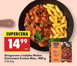 Biedronka Strogonow z indyka Wolno Gotowane Kraina Mięs, 400 g oferta