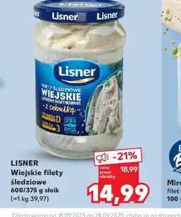 Kaufland Lisner Wiejskie filety śledziowe oferta
