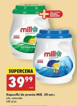 Biedronka Kapsułki do prania Mill, 50 szt oferta