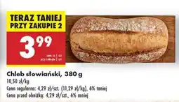 Biedronka Chleb słowiański 380 g oferta