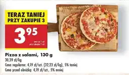 Biedronka Pizza z salami 130 g oferta