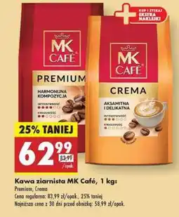 Biedronka Kawa ziarnista MK Café, 1 kg oferta