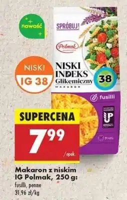 Biedronka Makaron z niskim IG Polmak, 250 g oferta