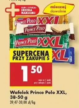 Biedronka Wafelek PRINCE POLO XXL oferta