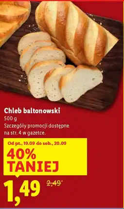 Lidl Chleb baltonowski oferta