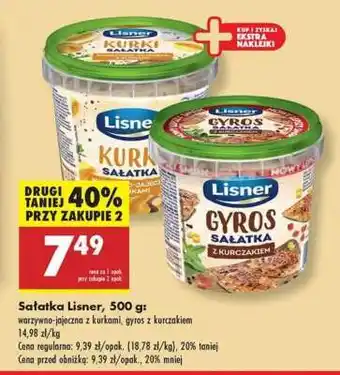 Biedronka Sałatka Lisner, 500 g oferta