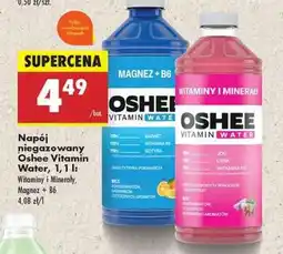 Biedronka OSHEE Vitamin Water oferta