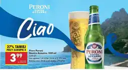 Biedronka Piwo Peroni Nastro Azzurro, 330 ml oferta