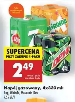 Biedronka Napój gazowany, 4x330 ml oferta