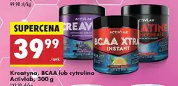 Biedronka Kreatyna, BCAA lub cytrulina Activlab, 300 g oferta