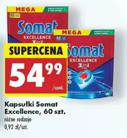 Biedronka Kapsułki Somat Excellence, 60 szt oferta