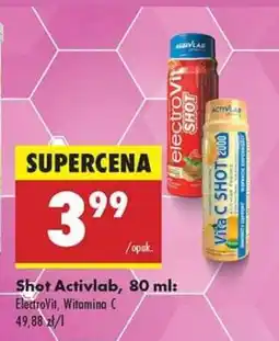 Biedronka Shot Activlab, 80 ml oferta