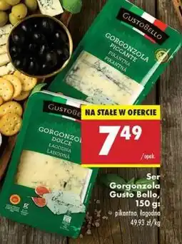 Biedronka Ser Gorgonzola Gusto Bello, 150 g oferta