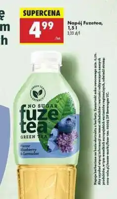 Biedronka Napój Fuzetea, 1,5 l oferta