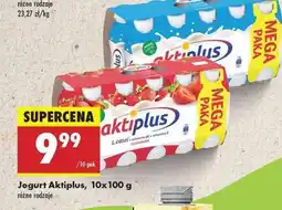 Biedronka Jogurt Aktiplus, 10x100 g oferta