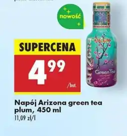 Biedronka Napój Arizona green tea plum, 450 ml oferta