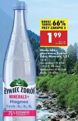 Biedronka Żywiec Zdrój Minerals + oferta