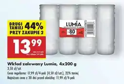 Biedronka Wkład zalewany Lumia , 4x200 g oferta