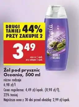 Biedronka Żel pod prysznic Oceania 500 ml oferta
