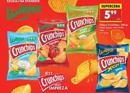 Biedronka Chipsy Crunchips, 140 g: fromage, papryka, zielona cebulka, solone oferta
