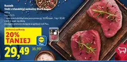 Lidl RZEŹNIK Steki z irlandzkiej wołowiny Black Angus oferta